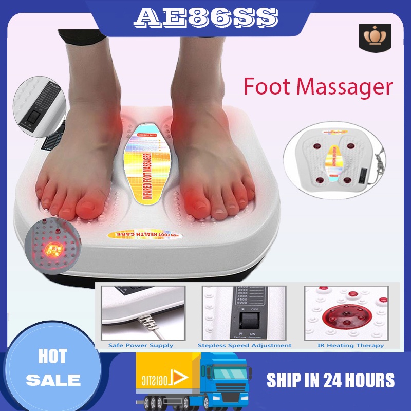 Vibration Infrared Foot Massager Electric Heating Therapy Kneading