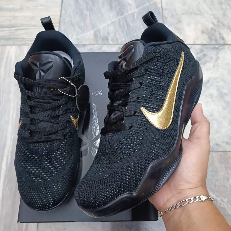 NIKE KOBE 11 BLACK GOLD FOR MEN | Shopee Philippines