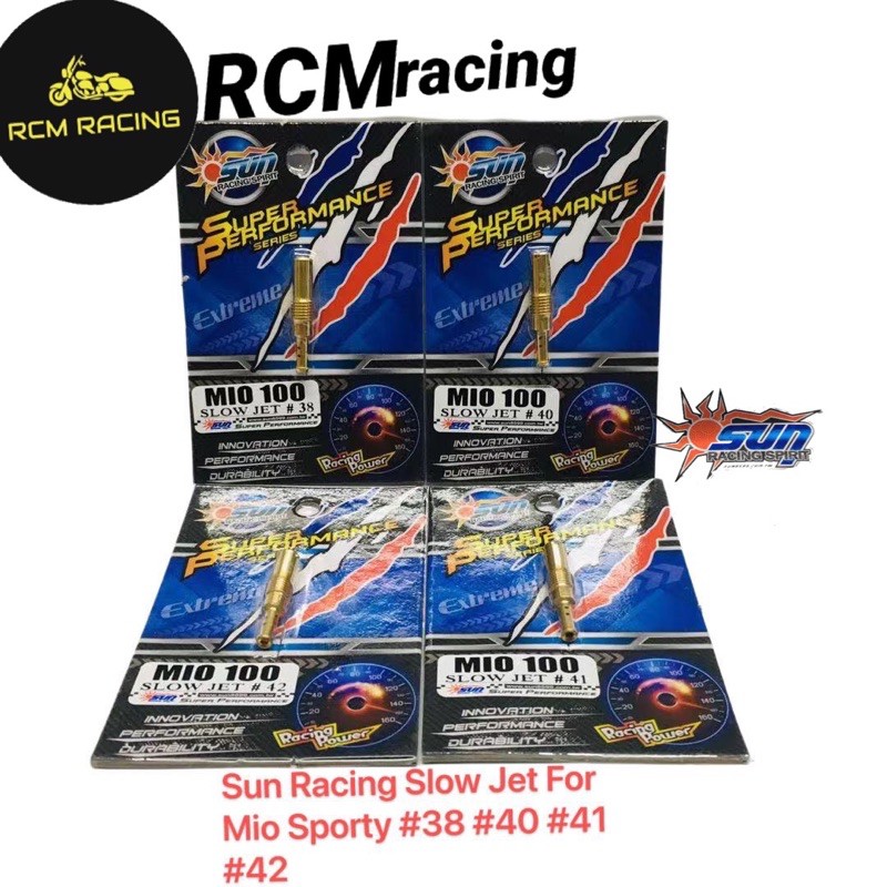 Sun Racing Slow Jet For Mio Sporty #38 #40 #41 #42 | Shopee Philippines