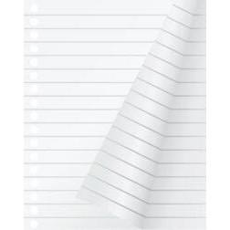 F4 horizontal lined paper (1 small stack) 20 sheets | Shopee Philippines
