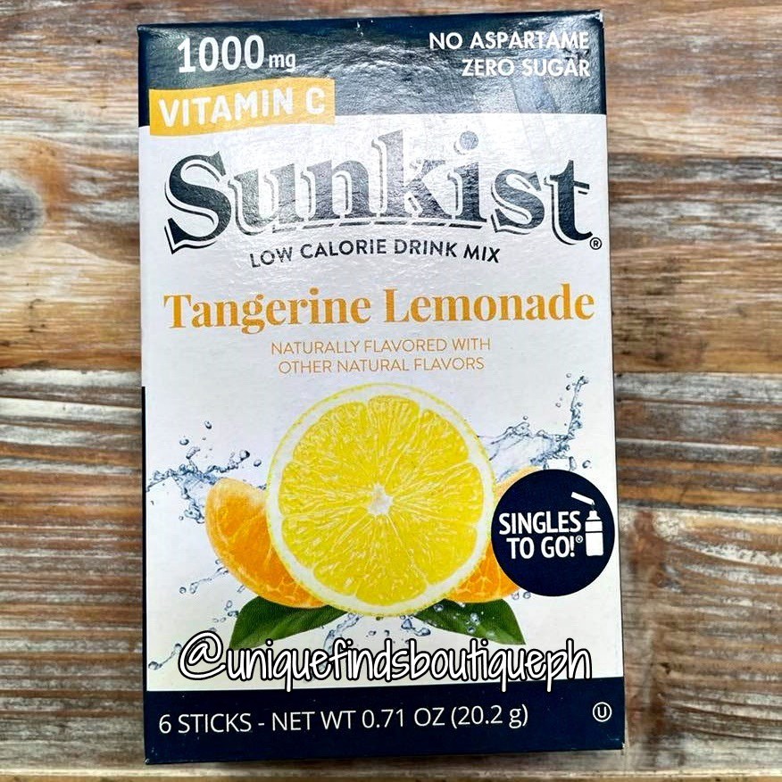 Sunkist Zero Sugar Drink Mix | strawberry orange pineapple grape ...