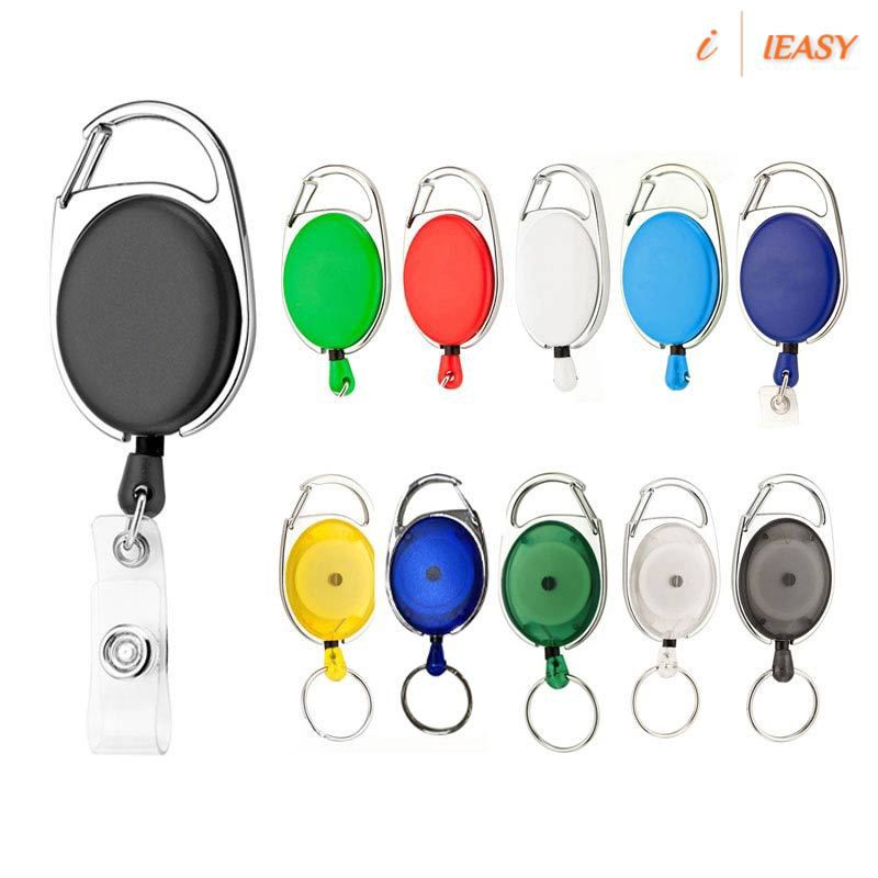 GANTUNGAN Yoyo ID CARD CARABINER/Key Chain/Retractable Keychain