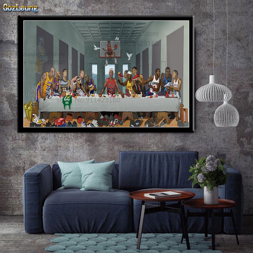 Last Supper Poster Tupac Notorious Hot Wall Art Picture Retro Posters ...