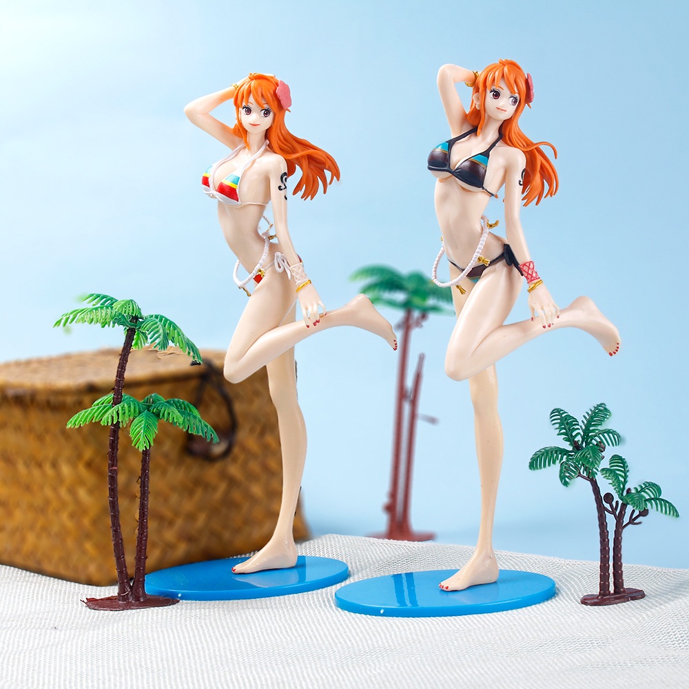 Pirate One Piece Nami Handmade Model Swimsuit Baby Girl Home Decoration