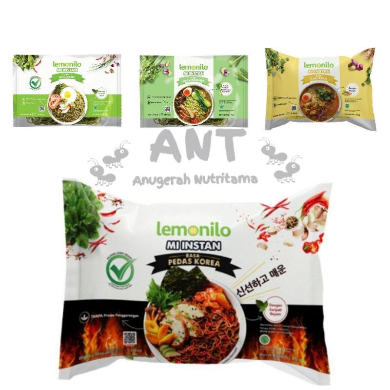 Lemonilo Healthy Instant Noodles Soup Noodles 70g - Organic Instant ...