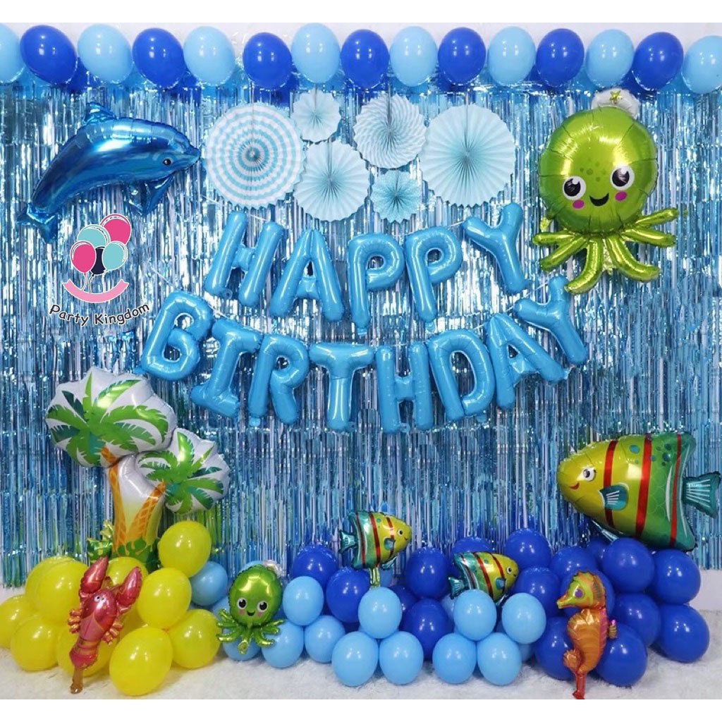 73pcs Sea Animal Set for Under the Sea Theme Birthday Party Mermaid ...