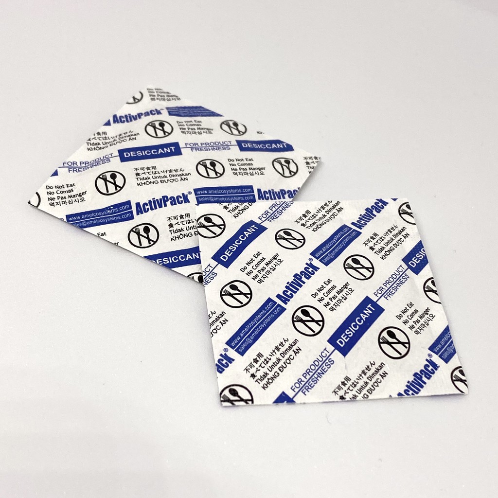 ActivPack 3g silica gel 100pcs food grade desiccant Shopee Philippines