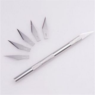 64 Pcs Exacto Knife Precision Craft Exacting Hobby Knife Set With Blades,Ruler,Craft  Knife Set For DIY Artwork Carving