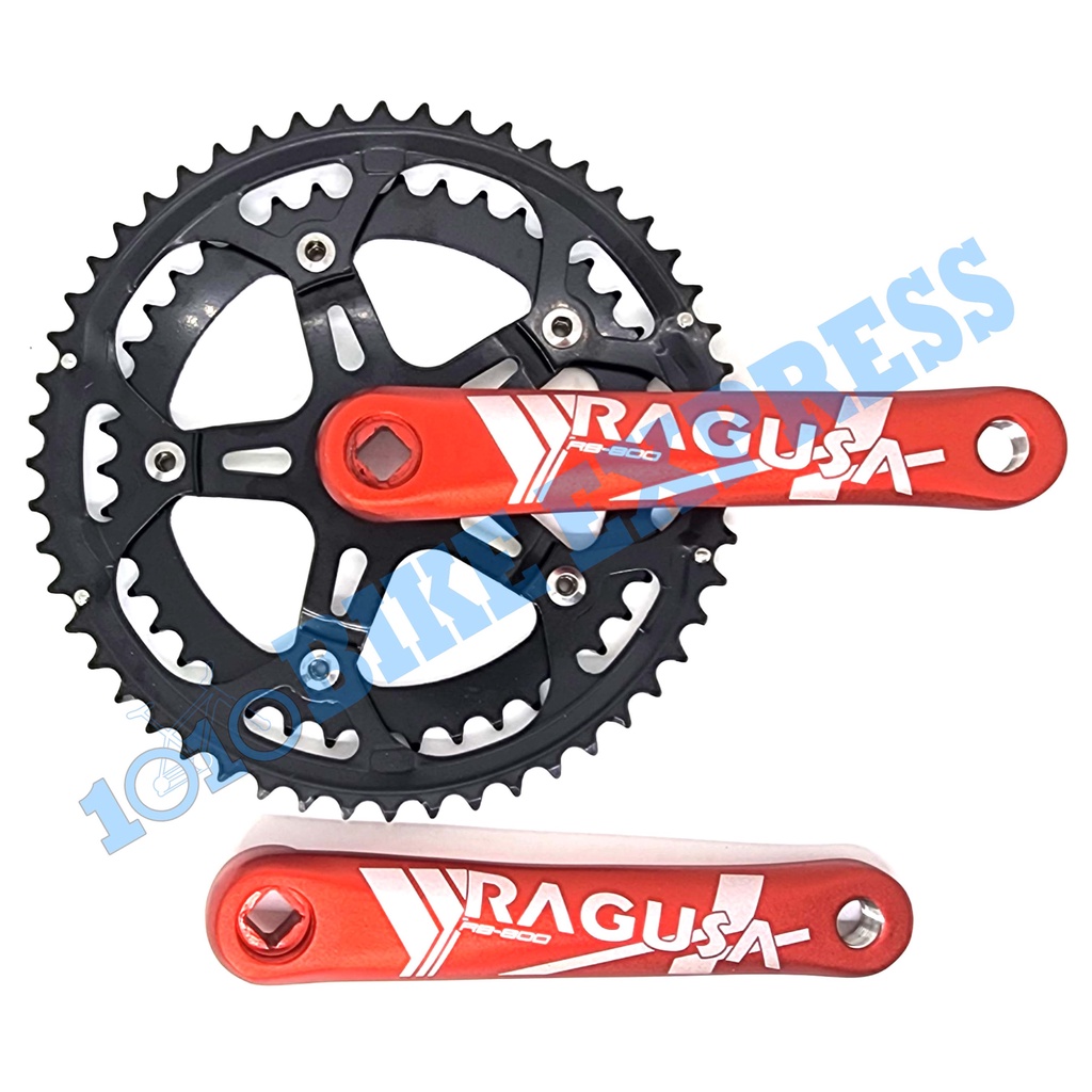 Pédalier Course MISTRAL By OFMEGA 52/42 Dents 170mm - Super état Pour Vélo Route