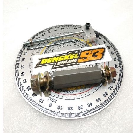 Protraset protractor not dial indicator flywheel degree bow drajat ...