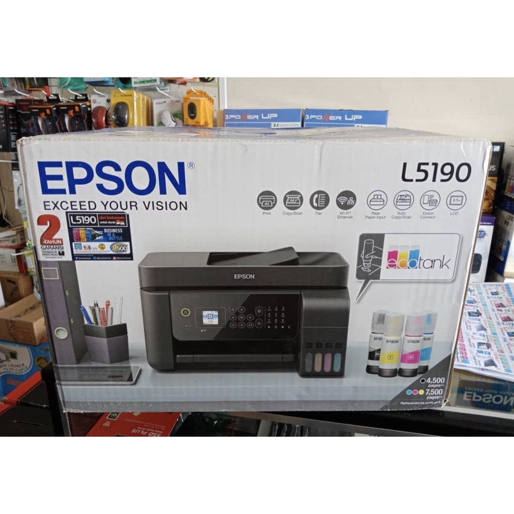 Brand New Epson L5190 All In One Ink Tank Printer With Freebies Included Shopee Philippines 6234