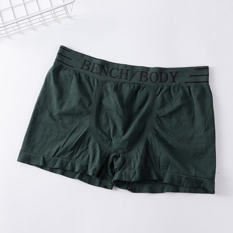 Hongwillyang Bench Men's Boxer Brief Cotton Spandex High Quality