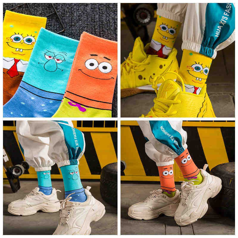 Kyrie x spongebob socks store