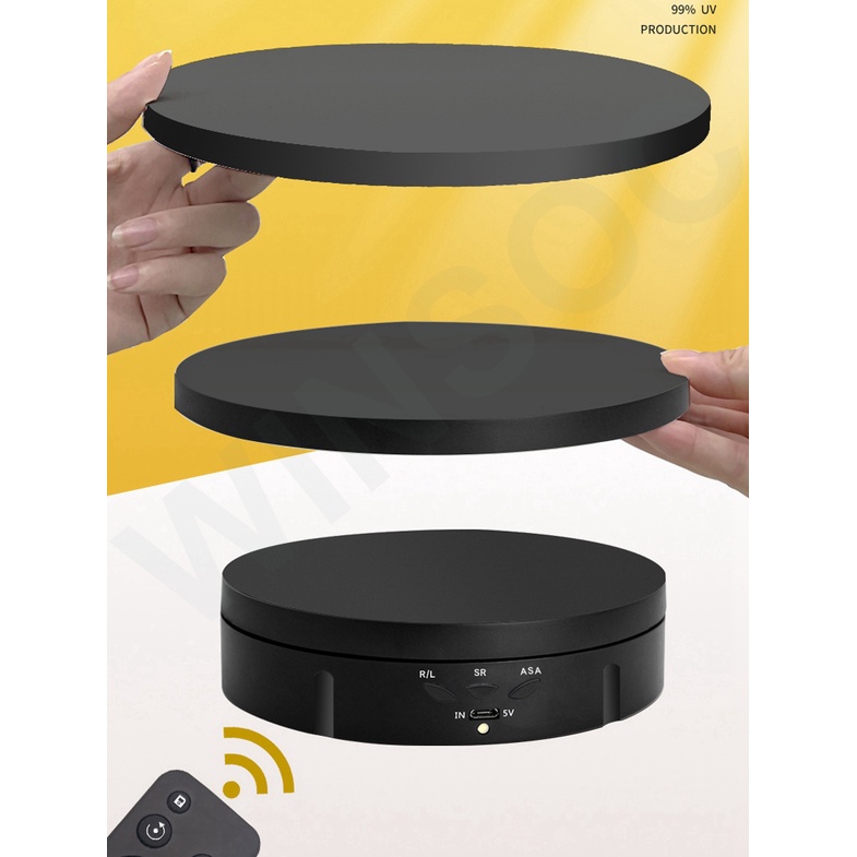 Rotating Display Stand 3 in 1 with remote controller multi-speed ...