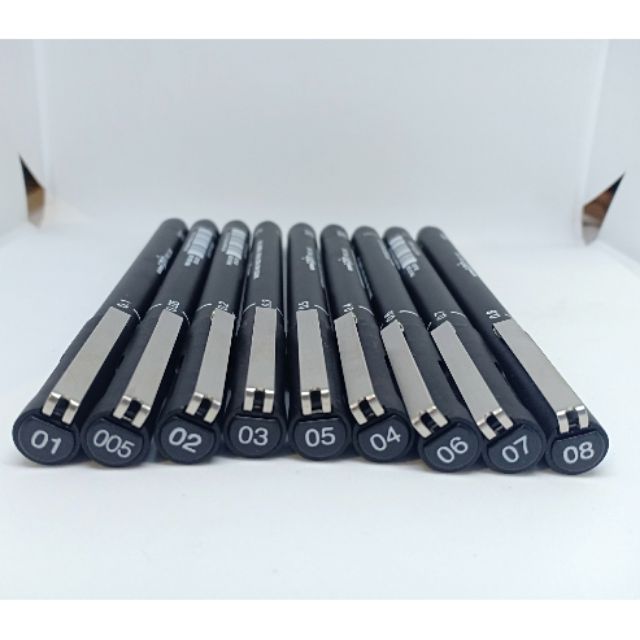 Uni Pin / Unipin Fineliner Pen / Technical Pen / Drawing Pen Color Black only Waterproof