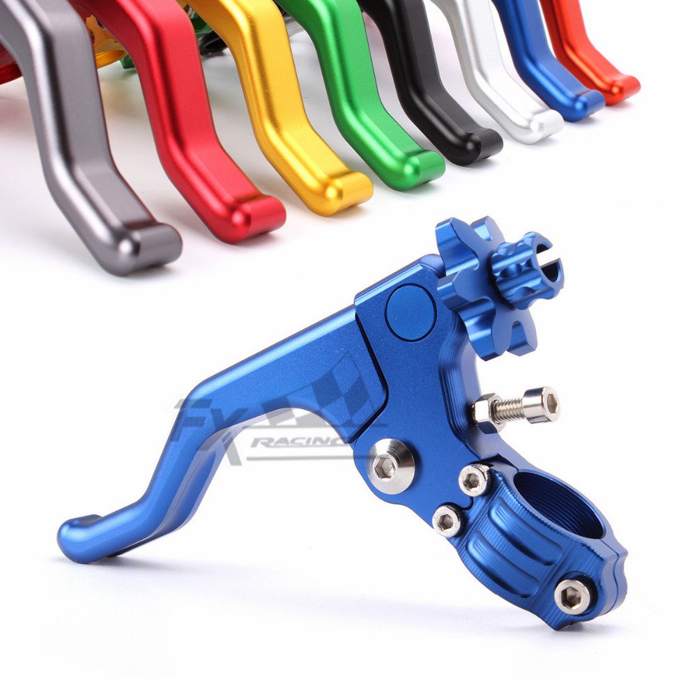 moto7/8" CNC Stunt Clutch Lever Pull Cable Perch System For Yamaha YZ80 YZ85 YZ125 YZ250 WR250R