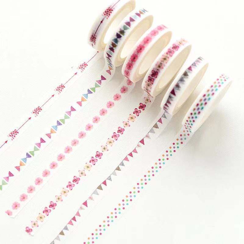 Hand-painted fine hand account and paper tape DIY photo frame shredded ...