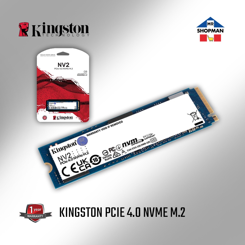 NV2 PCIe 4.0 NVMe SSD 250 Go – 4 To - Kingston Technology