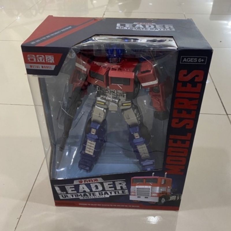 Leader Ultimate Battle Optimus Prime/Rendsora Deformation Toys | Shopee ...