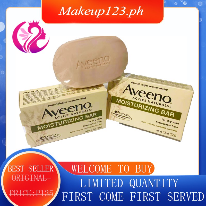 Aveeno Soap Moisturizing Bar 100g Shopee Philippines