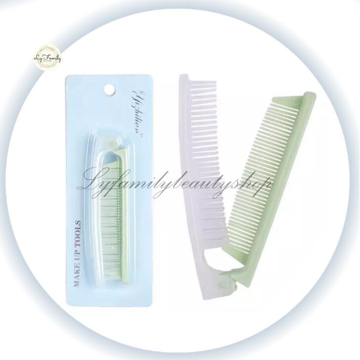 Folding comb travel portable straight hair comb student men and women ...