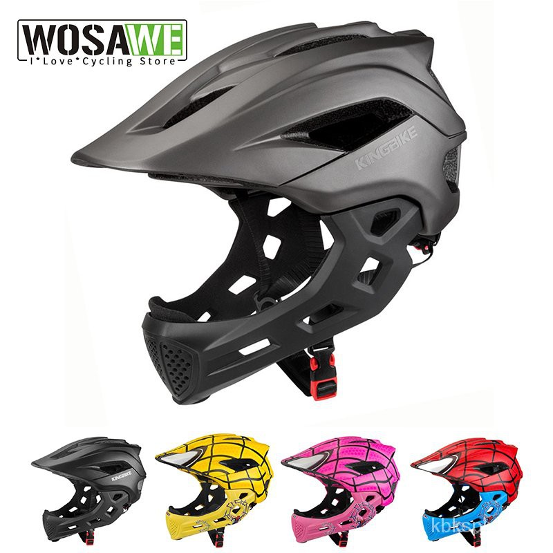 5 10 Years Old Kids Bike Helmet Children Full Face MTB Cycling Skate Skateboard Helmet Sports Mounta