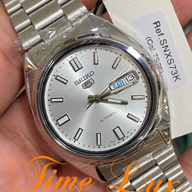 Seiko Mens Silver Automatic SNXS73K1