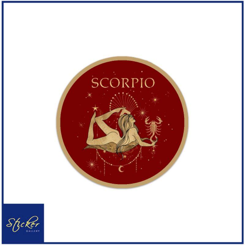 Scorpio Zodiac Waterproof Vinyl Sticker Shopee Philippines