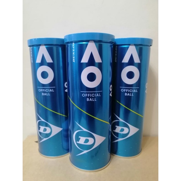 AO DUNLOP TENNIS BALL 3 TUBES / NEW PACKAGING Shopee Philippines