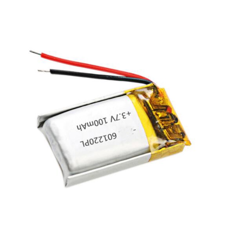 3.7V 100mAh 601220 061220 Lipo Polymer Lithium Rechargeable Li-ion ...