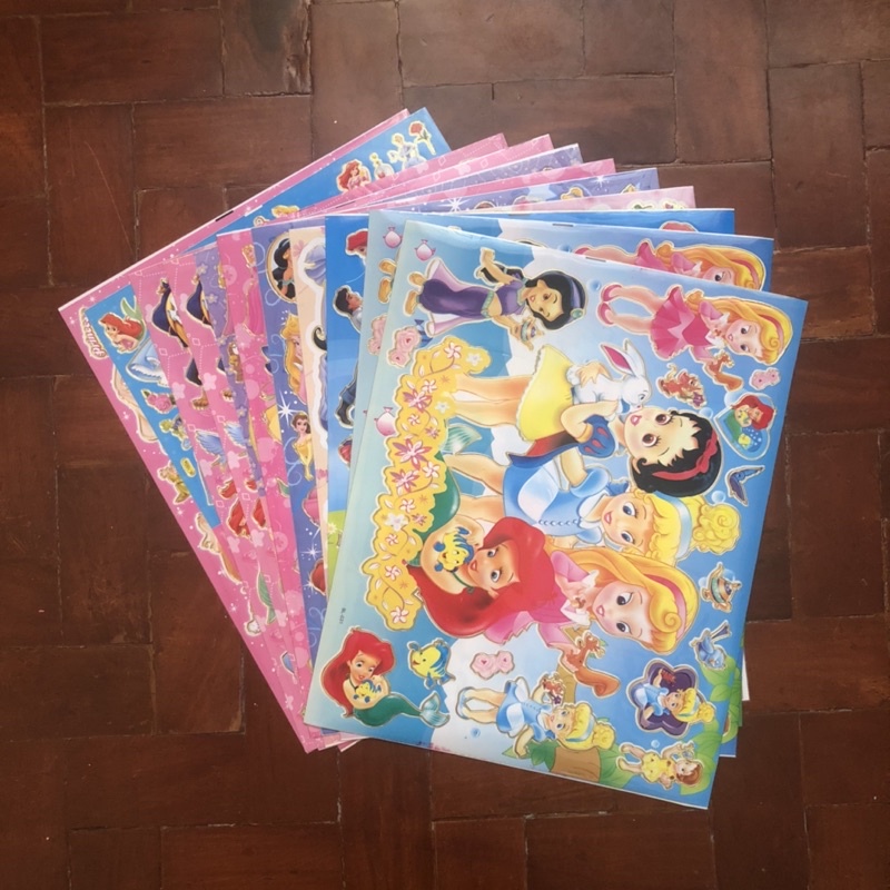 Disney Princess Ariel Belle Aurora Snow White Jasmine Cinderella ...