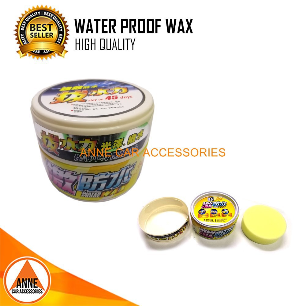 Hydrophobic Waterproof Car Wax with Microfiber Sponge Applicator / Car