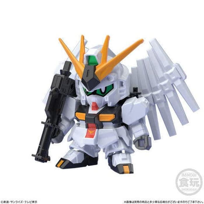 Sg Nu Gundam Mini Pla Gundam Build Divers Super Shock Gundam | Shopee ...