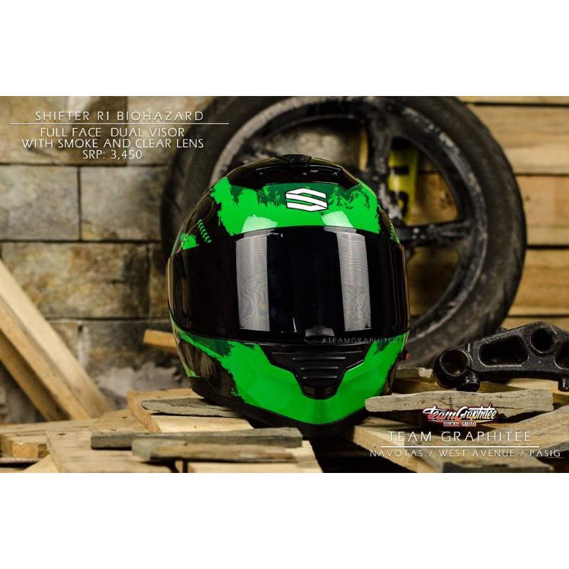 SHIFTER R1 BIOHAZARD GREEN | Shopee Philippines