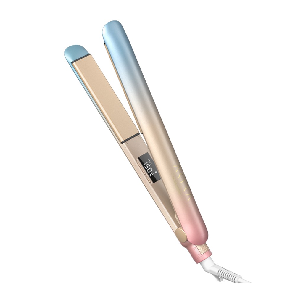 AkiraCosme 2 In 1 Negative Ion Ceramic Hair Straightener Curler