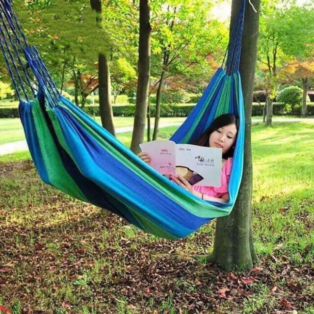 Hammock Portable Canvas Travel Duyan Shopee Philippines