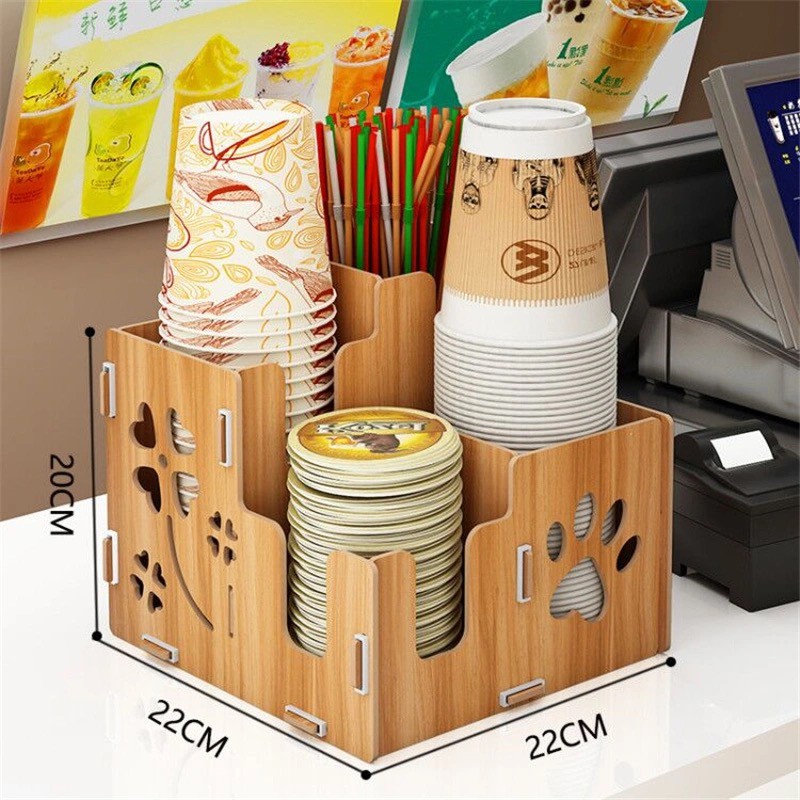 Milk tea cup holder automatic remover water dispenser coffee cola paper ...