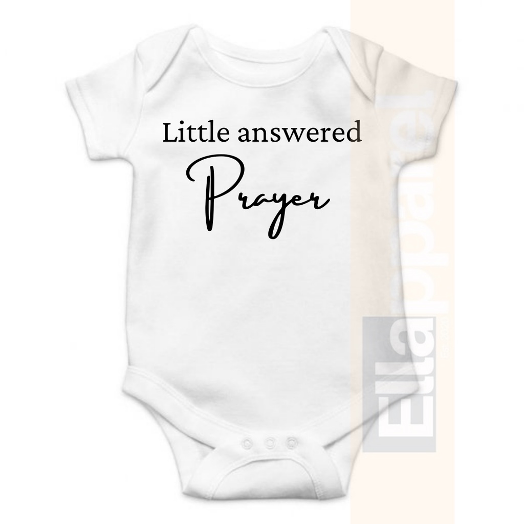 Answered sale prayer onesie