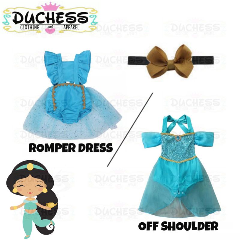 princess jasmine birthday dress Princess Jasmine Inspired Girls Dress  SkipStars