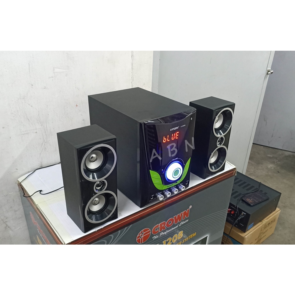 Multimedia Speaker System Lexing LX 6600B 2.1 Channel | Shopee Philippines