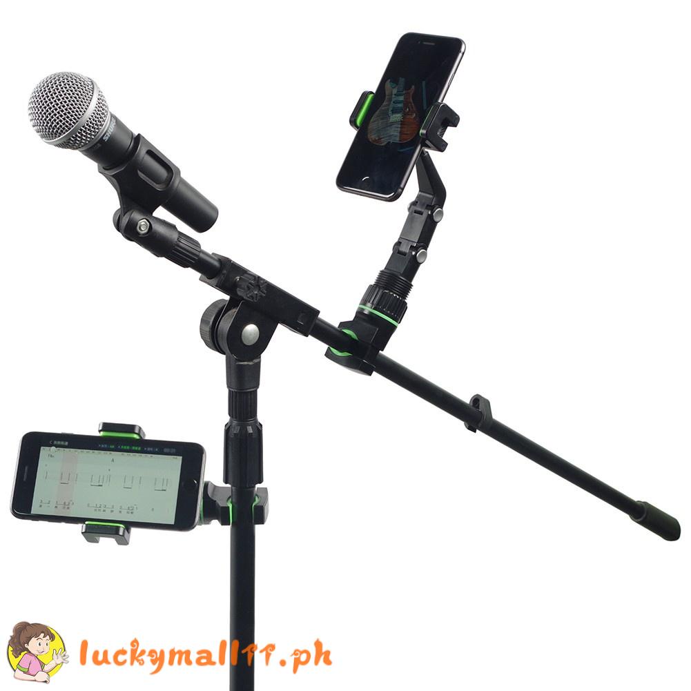 Universal Microphone Stand Live Mobile Phone Stand Kit Clip Music Stand