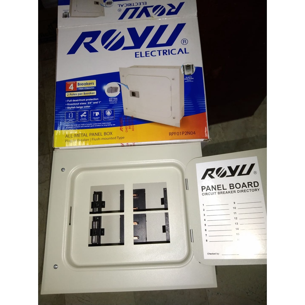 ROYU all-metal panel box (Plug-in) | Shopee Philippines