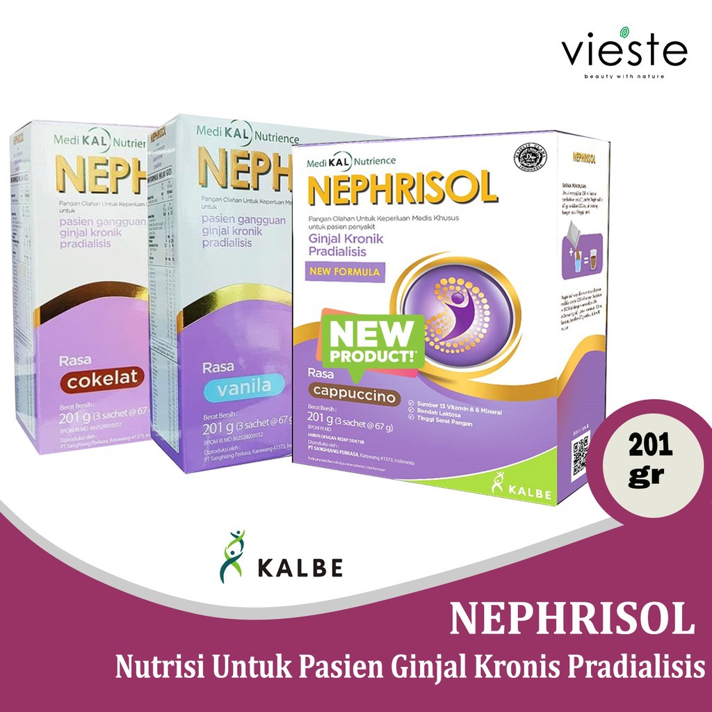 Nephrisol - Vanilla & Vantelo - Low Protein Milk For Pradialysis Kidney ...