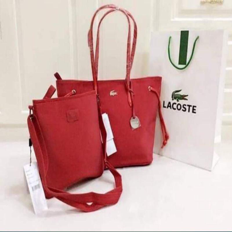 Lacoste bag shopee hot sale