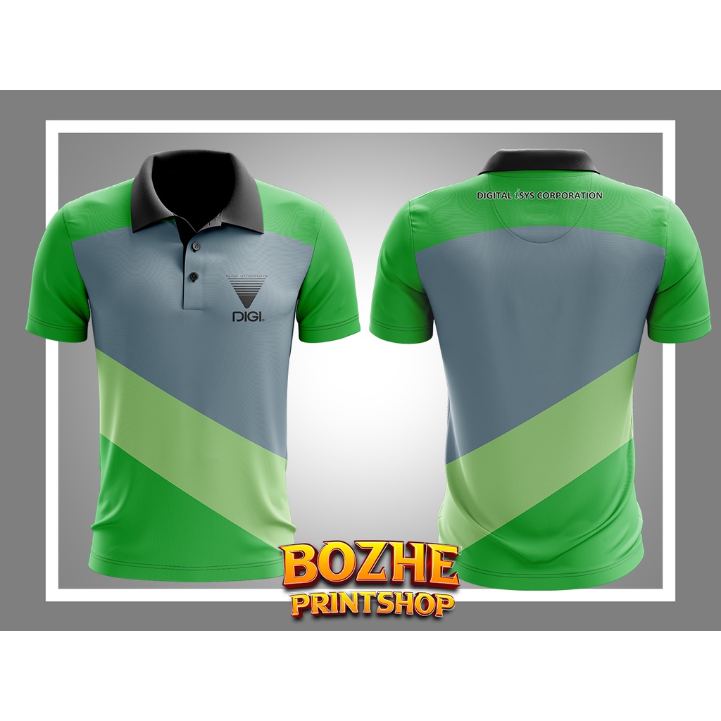 Customized Uniform Sublimation Polo Shirt | Shopee Philippines