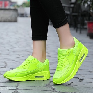 Neon green outlet shoes