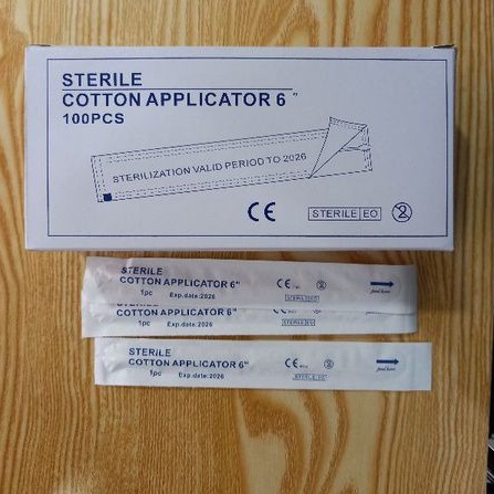 Sterile Cotton Applicator 6" | Shopee Philippines