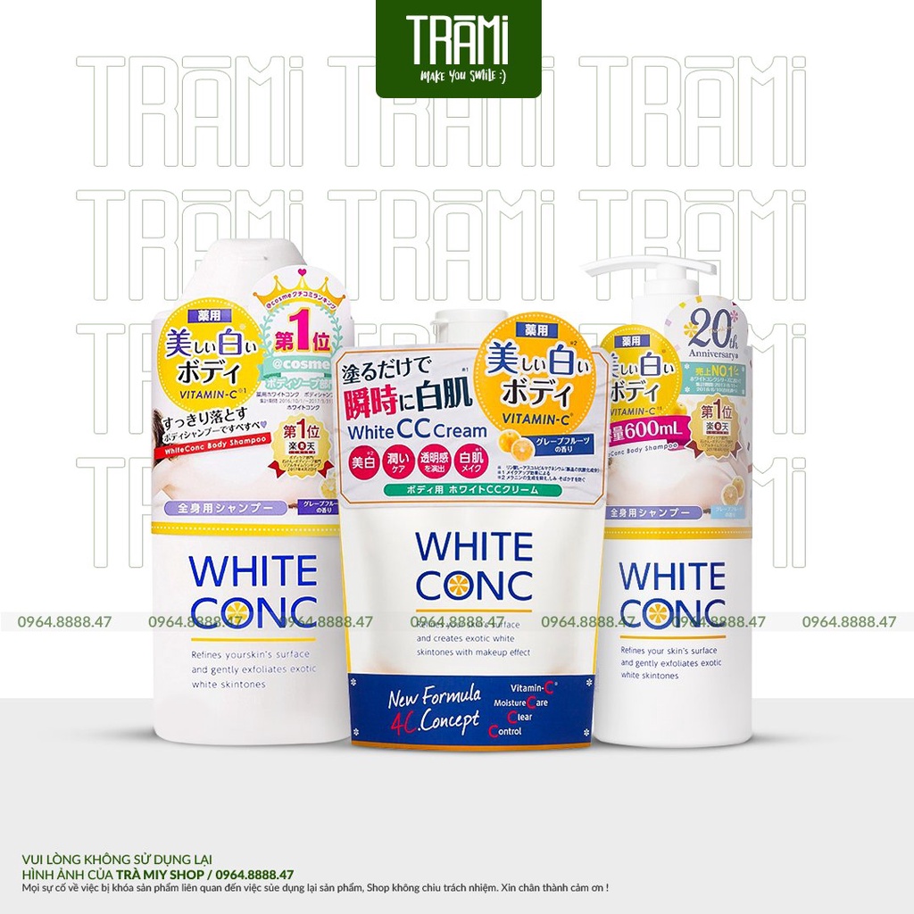 [Genuine] Full White Conc Japanese Lotion Shower Gel, Body Lotion