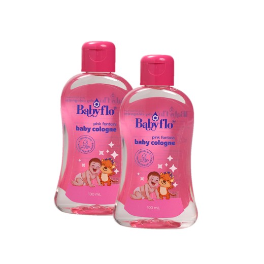 Babyflo Baby Cologne Pink Fantasy Bundle 100ml