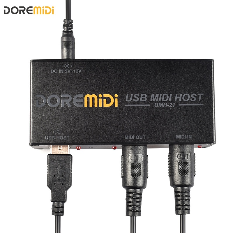 DOREMiDi HighSpeed USB MIDI Host Box MIDI Host USB To MIDI Converter